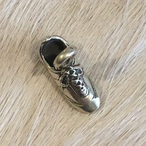 Sterling Silver Tennis Shoe Charm